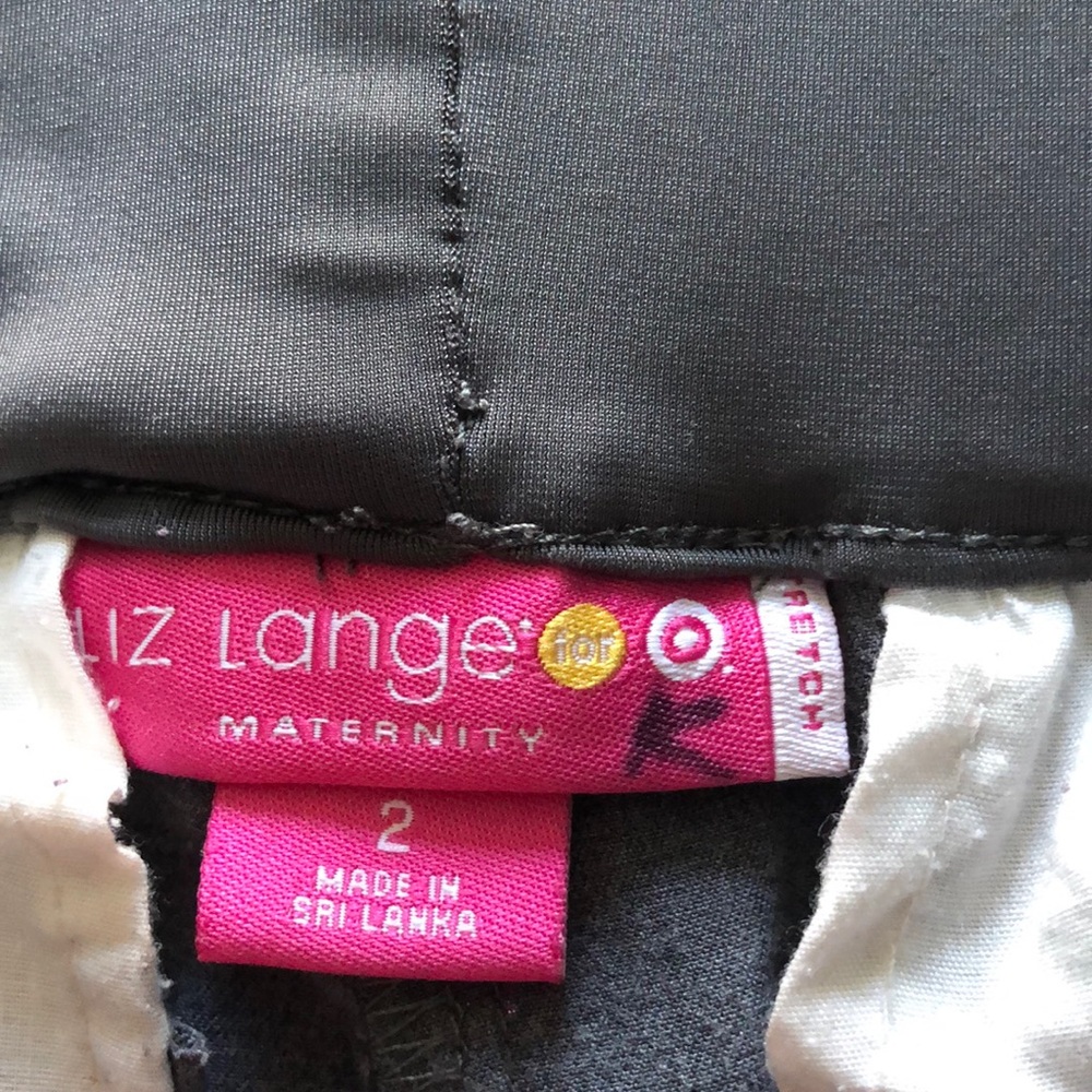 LIZ LANGE MATERNITY GREY DRESS PANTS - Picture 10 of 12